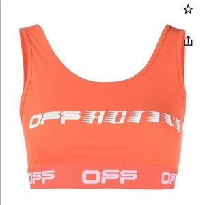 OFF-WHITE CORAL ACTIVE WEAR- Sports bra & Leggings
